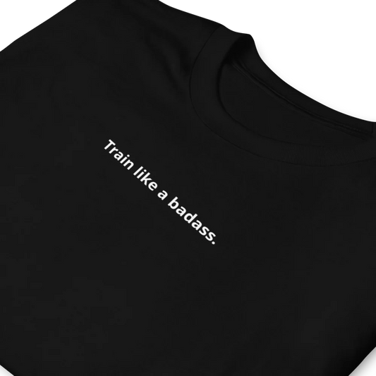 AVGlow GYM | “Train like a badass” Unisex T-Shirt