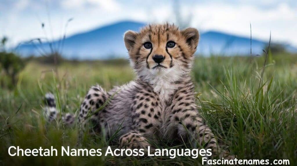 Cheetah Names Across Languages
