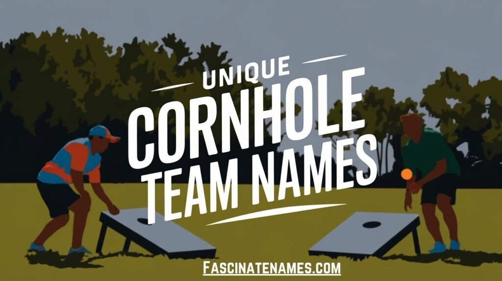 Unique Cornhole Team Names