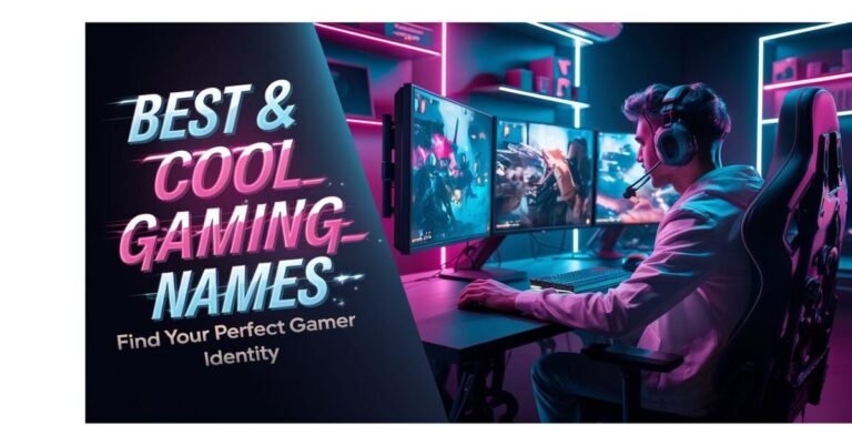 Best & Cool Gaming Names: Find Your Perfect Gamer Identity