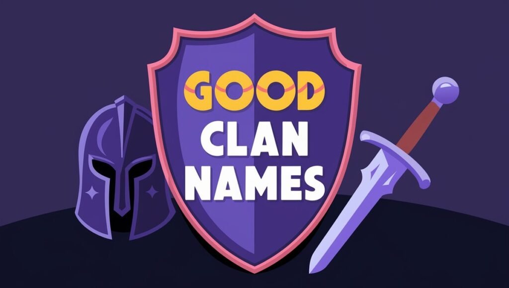 A creative list of unique and catchy clan names to inspire your gaming group.