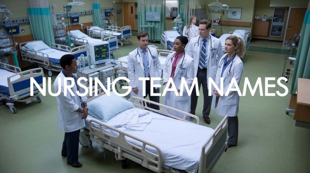 A creative list of nursing team name showcasing teamwork and dedication in healthcare settings.
