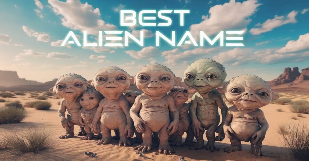 A creative list of unique alien names perfect for your baby, featuring fun and imaginative options.