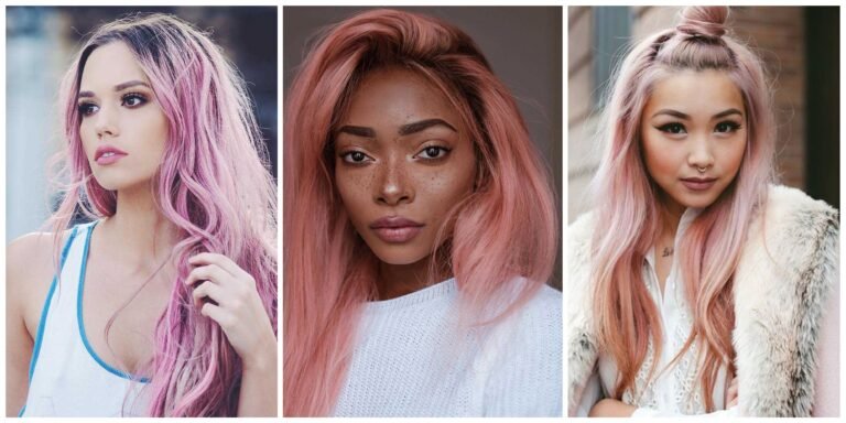 Is 40 too old for pink hair?
