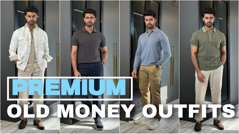 old money outfits for men