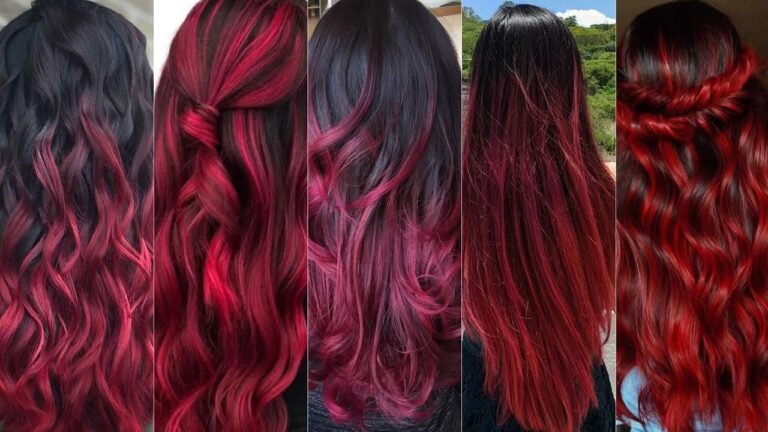 Black and Red Hair: Your Complete Guide to a Bold & Beautiful Look