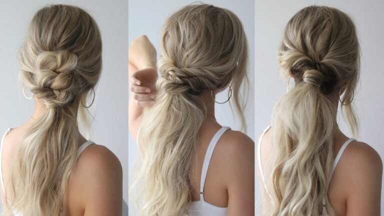 20 Easy Ponytail Hairstyles for Girls