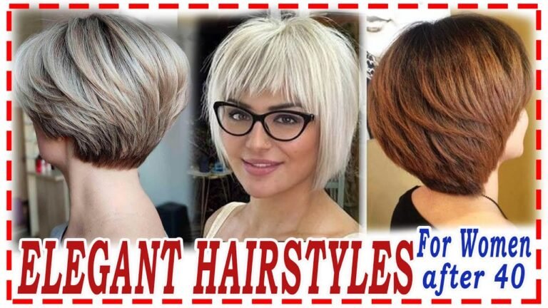 short hair over 40