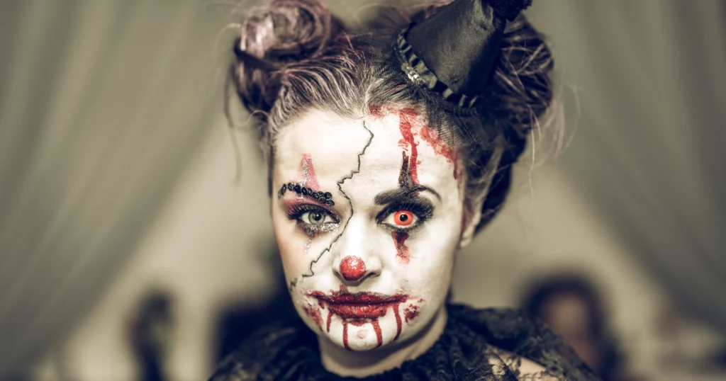 Zombie makeup