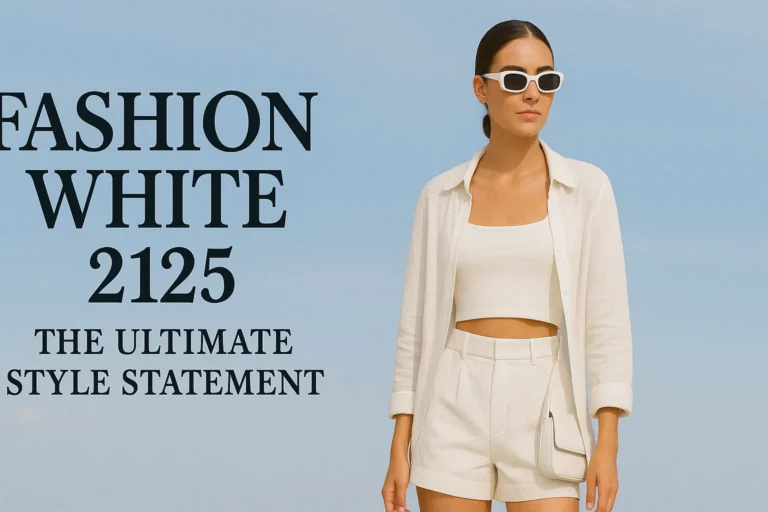 Fashion White 2125: The Ultimate Style Statement