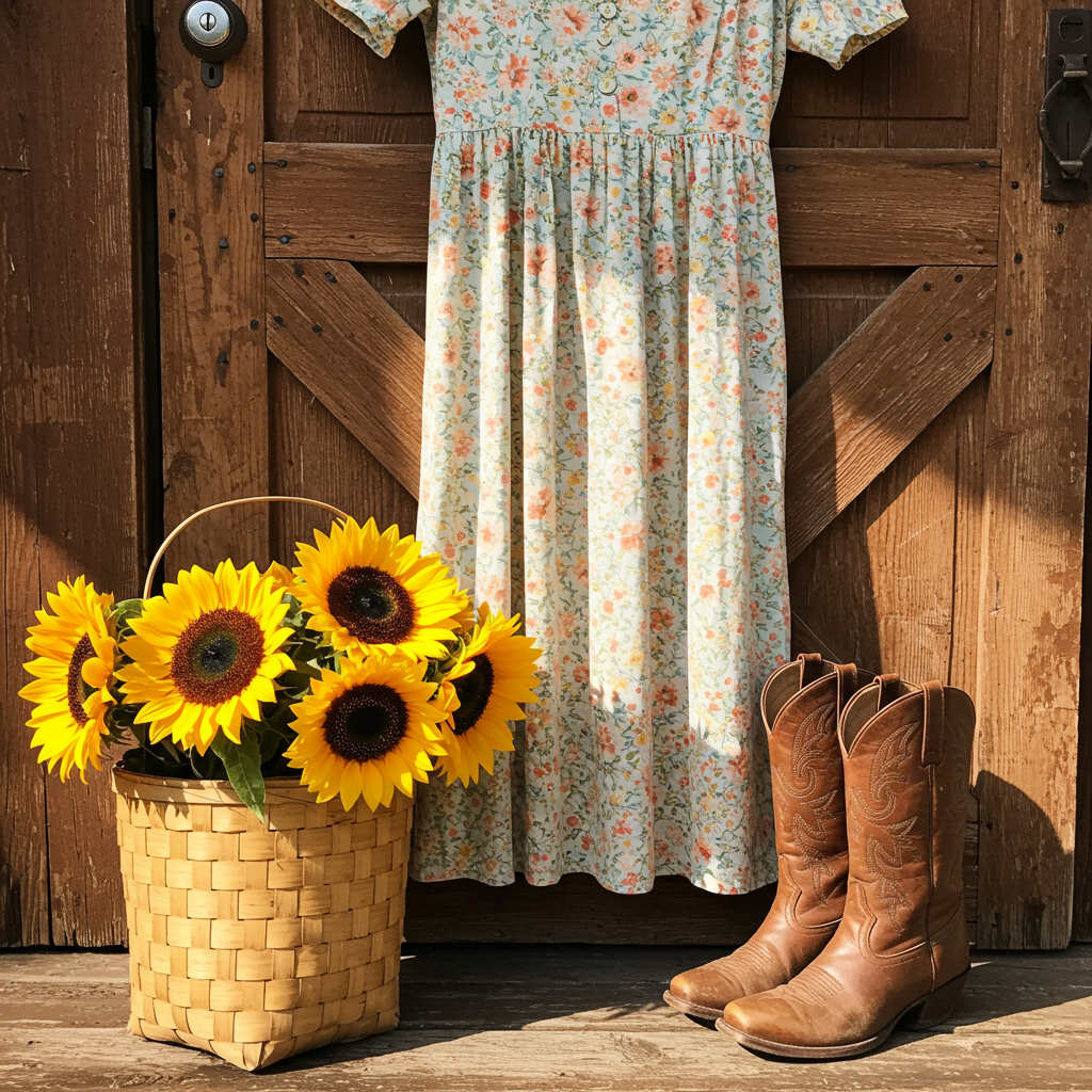 Farm Girl Summer Aesthetic