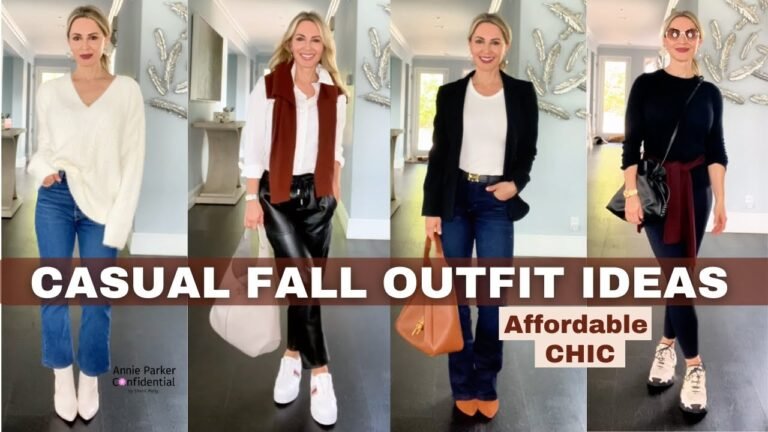 Casual Fall Outfit Ideas: Stay Comfy and Stylish This Season