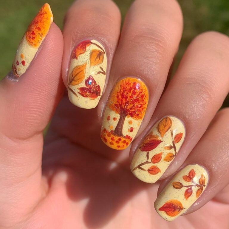 20 Fall Nail Art Ideas That Feel Cozy, Chic, and So You