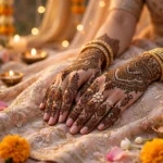 bridal henna design for women