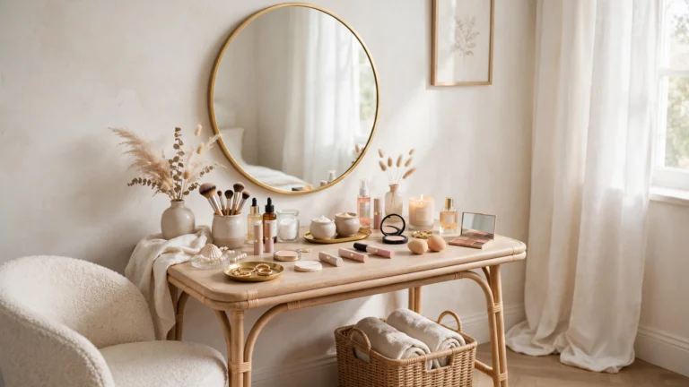 What is a makeup table called?