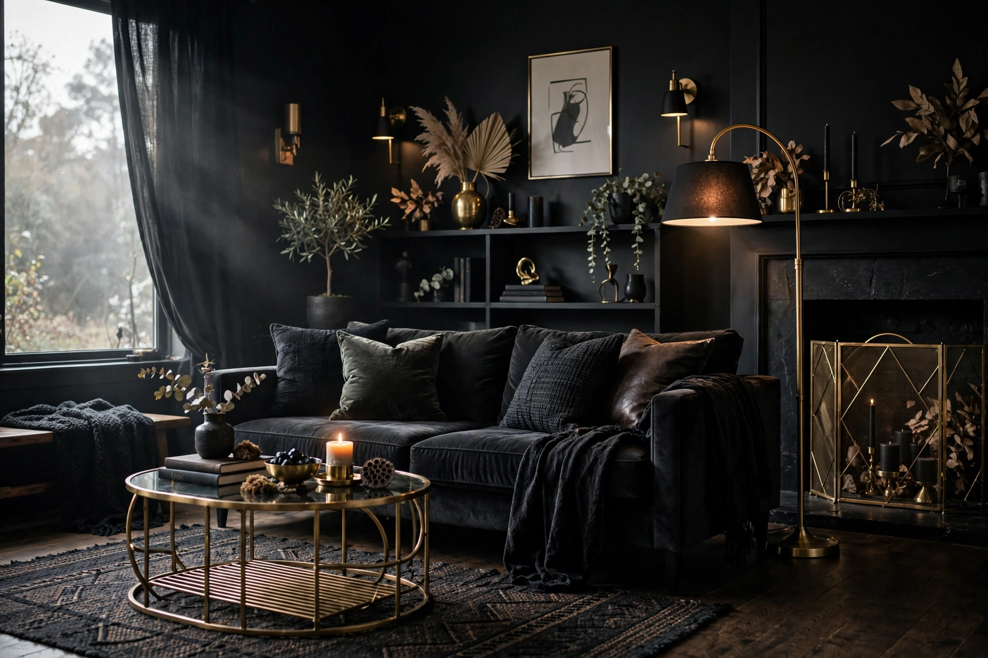 Dark Home Decor