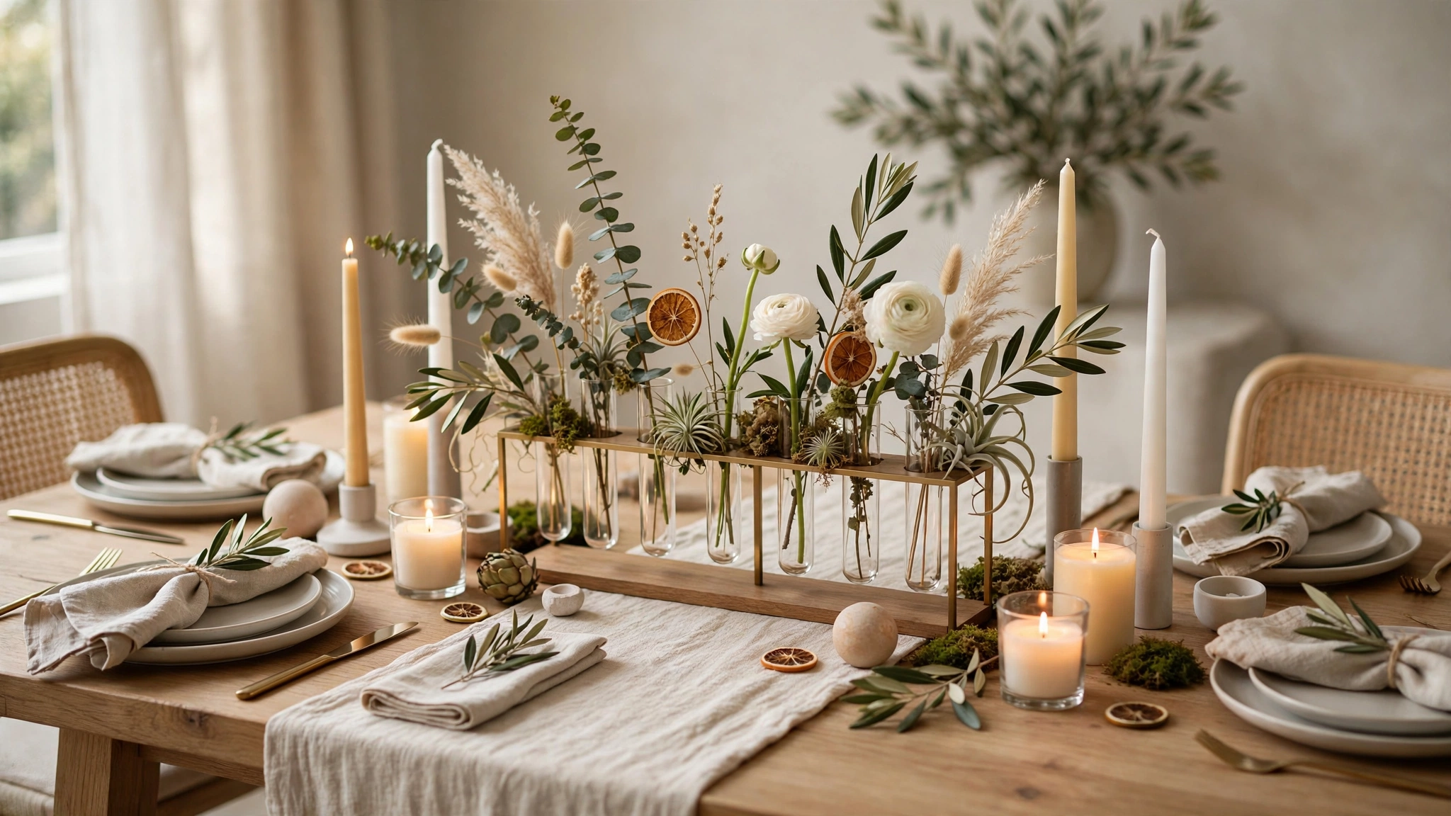Innovative Table Centerpieces