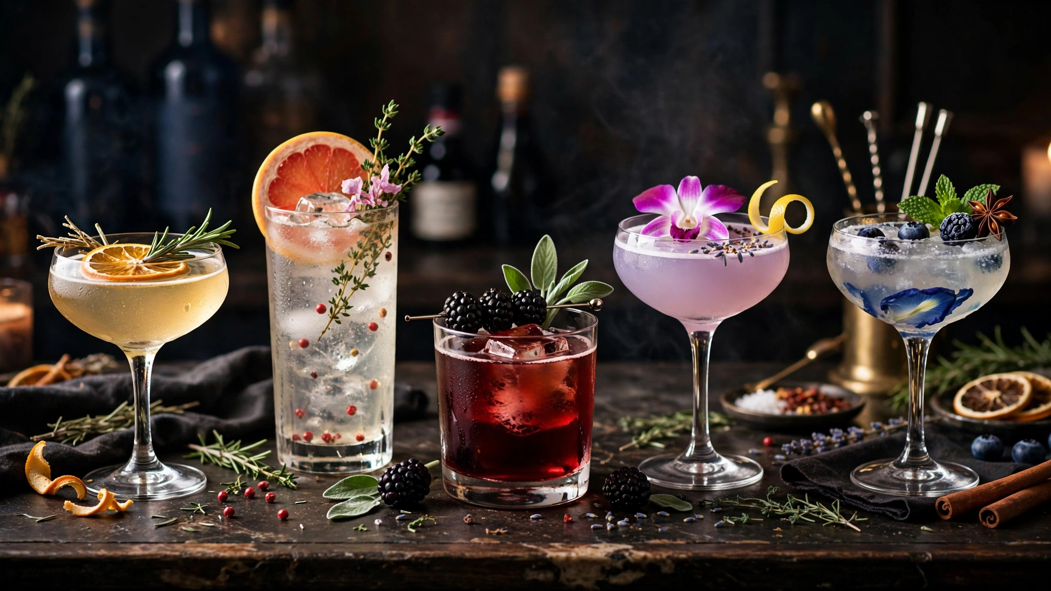 15 Stunning Cocktail Garnish Ideas to Elevate Your Drink Presentation