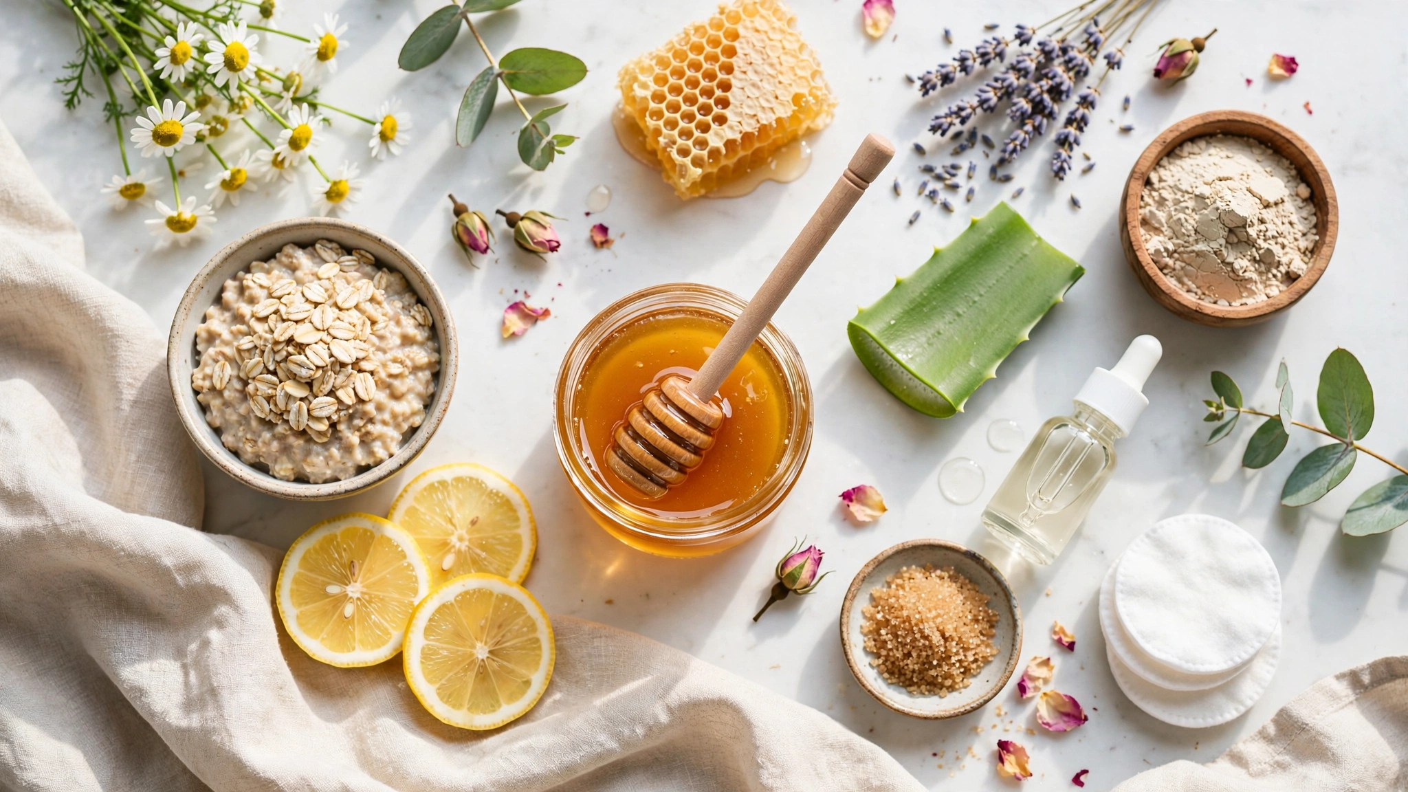 Affordable Skin Care Routine Using Honey and Organic Materials