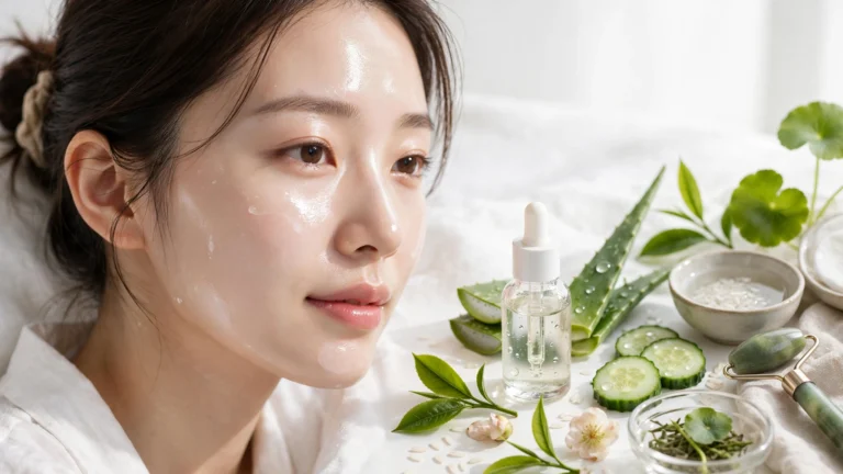 Get Korean Like glass Skin Naturally At Home