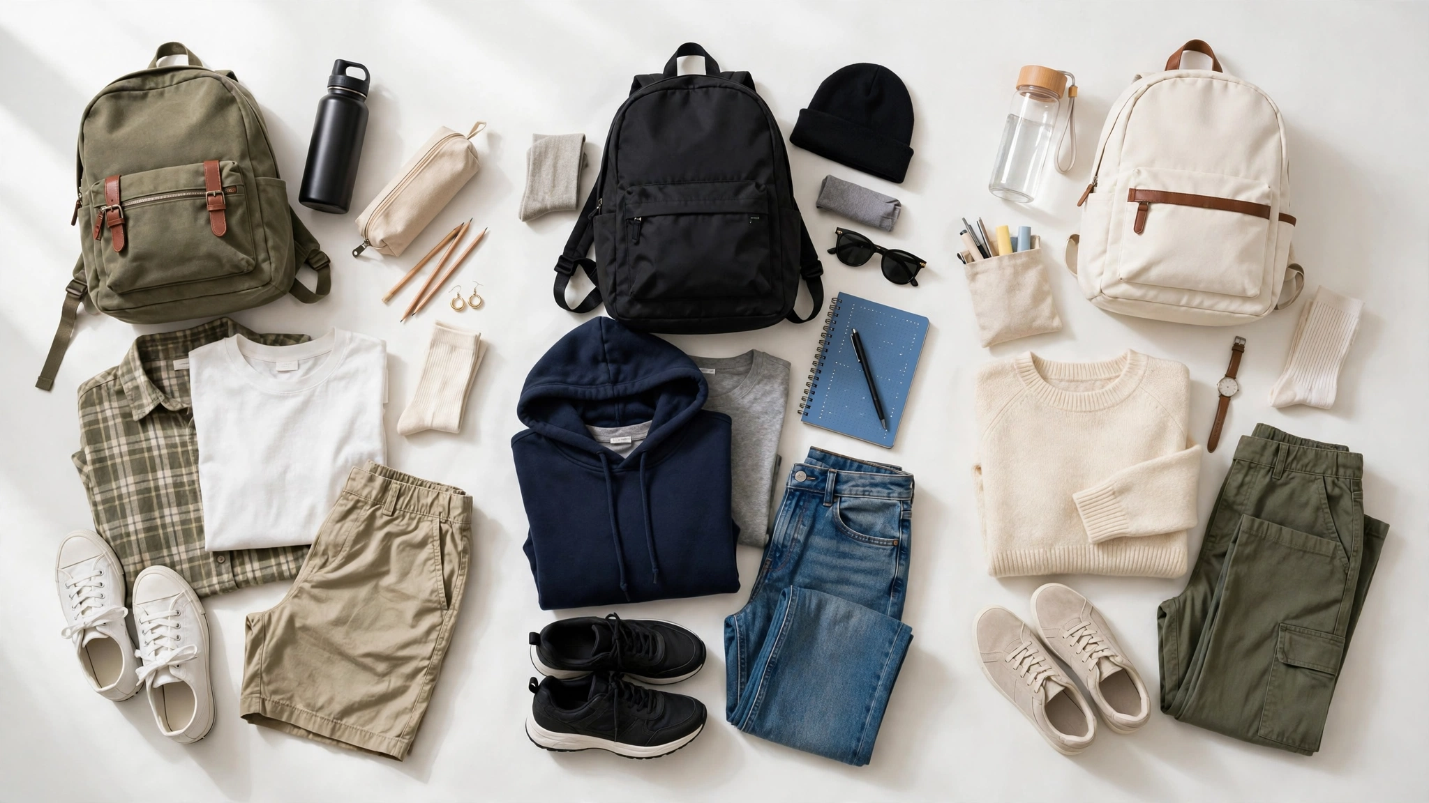 Dress Code Friendly, Casual, Comfy BACK-TO-SCHOOL OUTFIT IDEAS