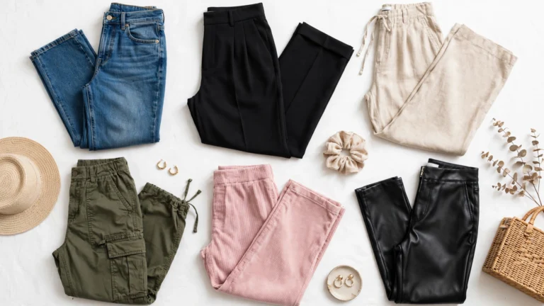 6 MUST-HAVE PANTS for GIRLS | Fashion Tips Tricks