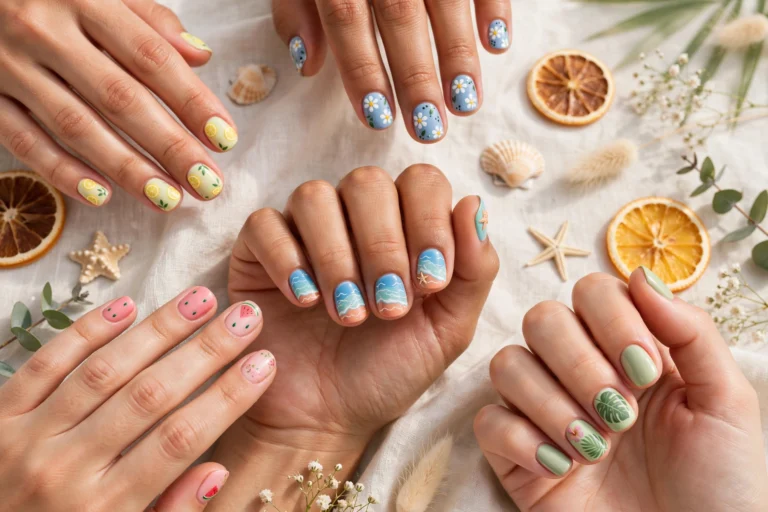 Summer Chic: Stylish Short Nail Designs