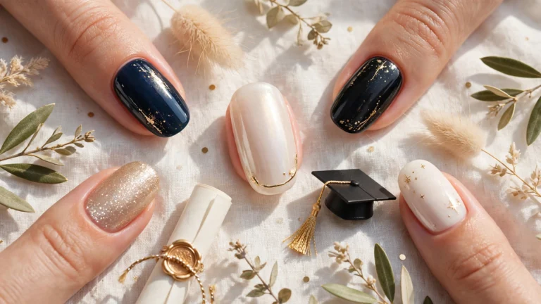 How to Choose the Perfect Graduation Nail Color