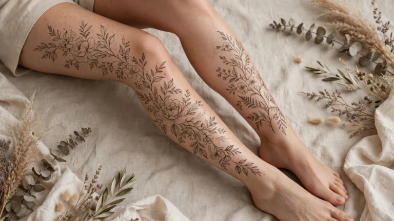 Stunning Female Leg Tattoo Designs: Unleashing Artistry and Expression