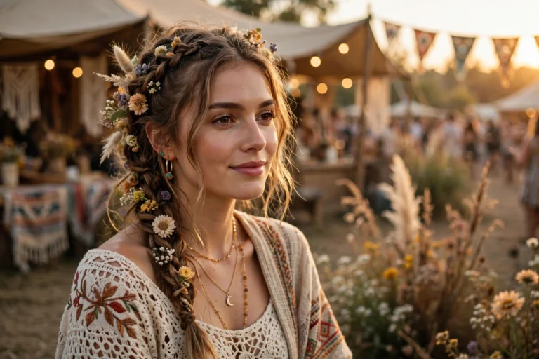 13 Trendy Festival Hairstyles for Coachella and More