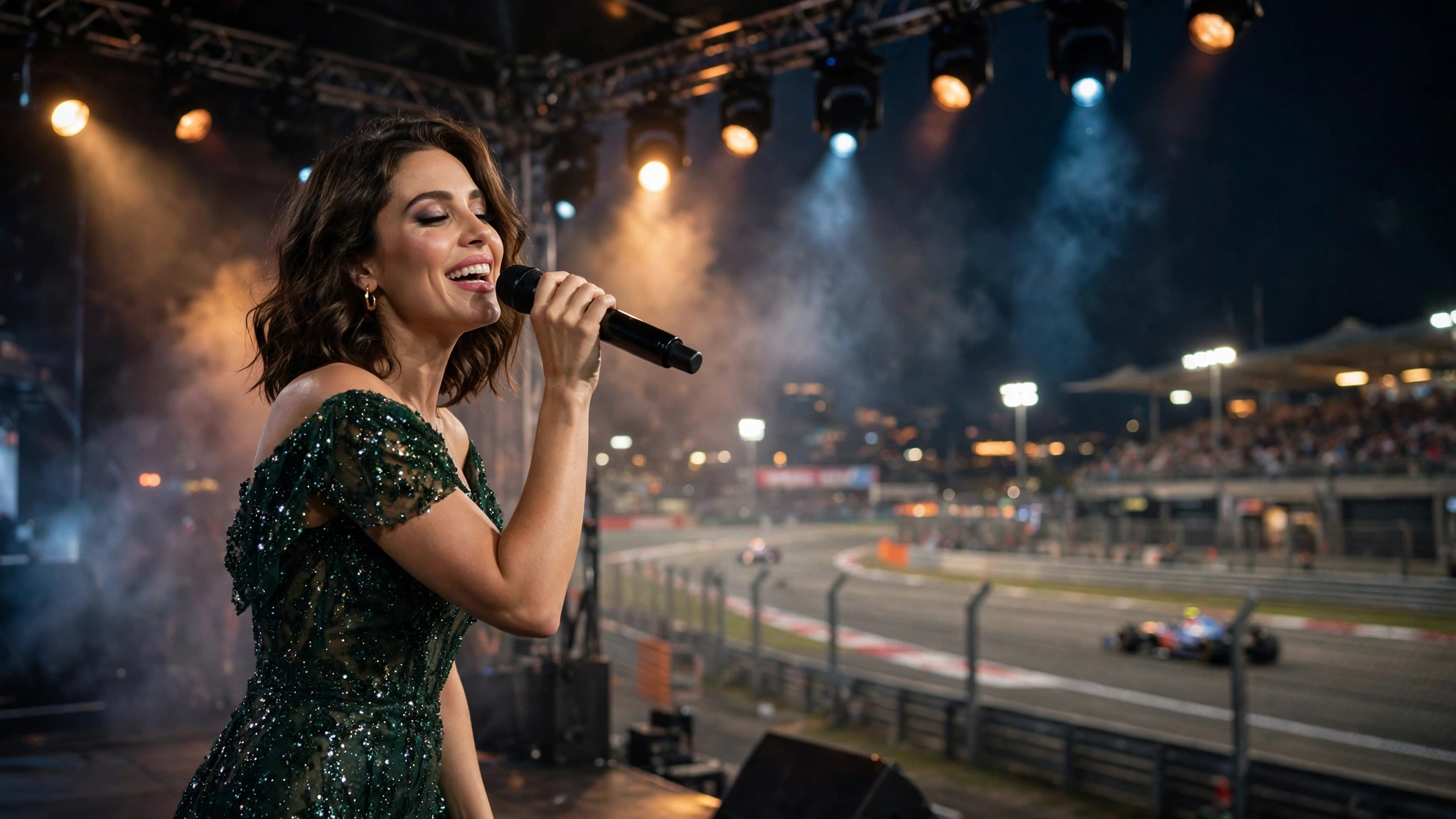 Hannah Waddingham to Sing at British Grand Prix