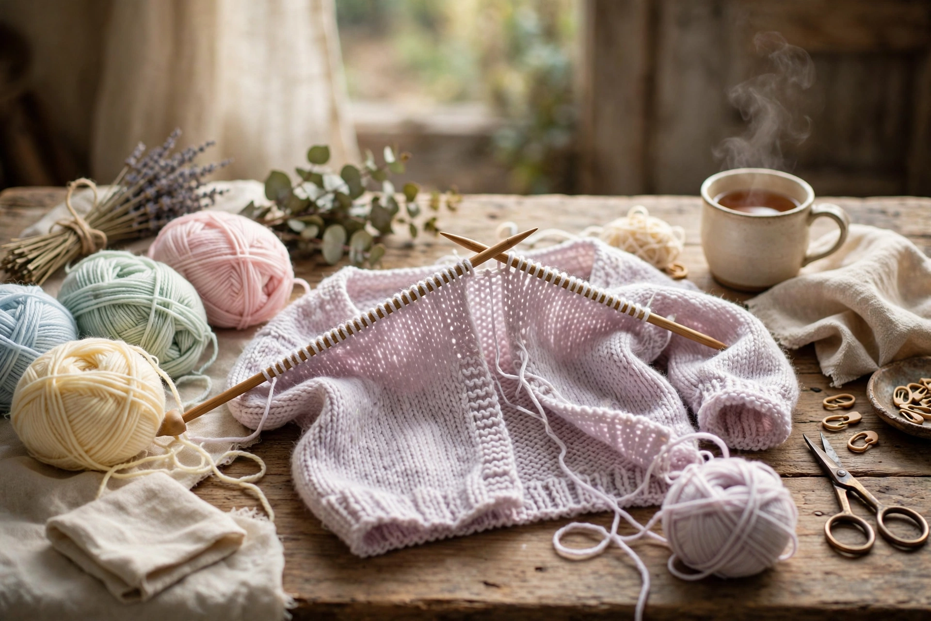 Free, easy cardigan pattern for straight needles?