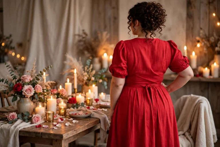 Stunning Plus Size Valentine’s Day Outfit Ideas to Flatter Your Figure 202