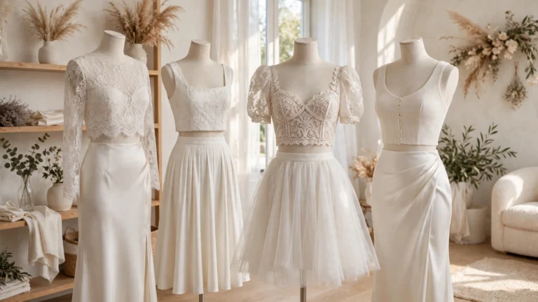 15+Bridal Separates & Two-Piece Wedding Dresses We Love.