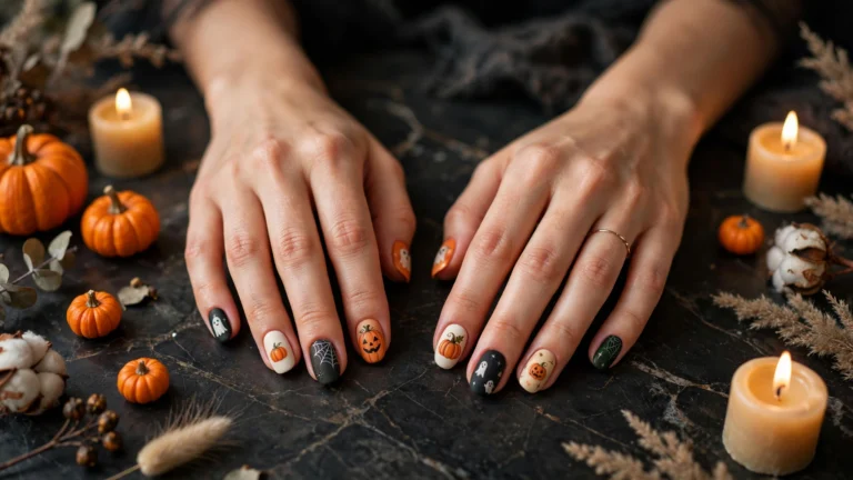 Glam up Your Ghostly Look: Trendy Halloween Nail Designs You’ll Love!