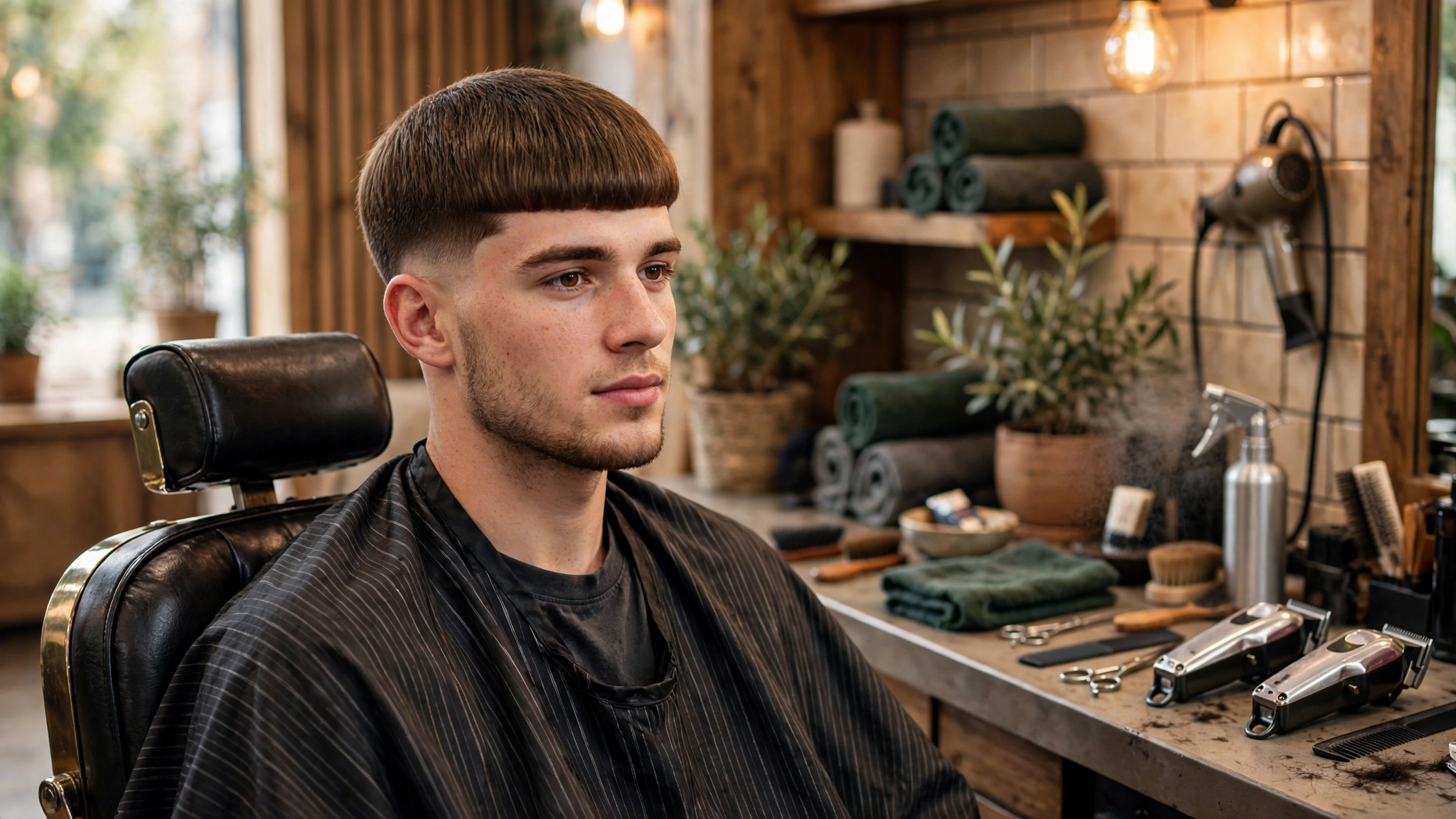 Can you simplify: Takuache bowl haircut 2025