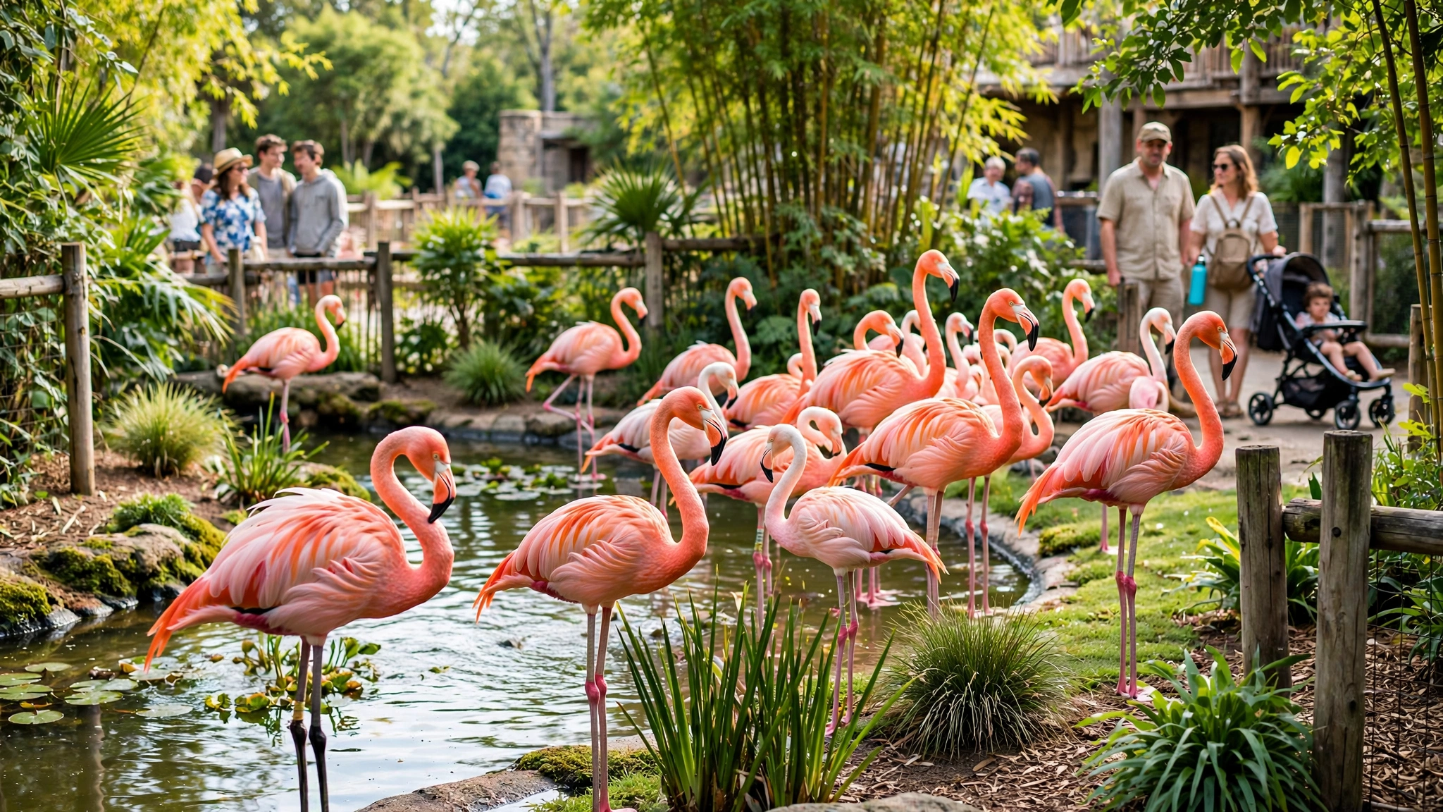Zoo-Themed Flamingo Names
