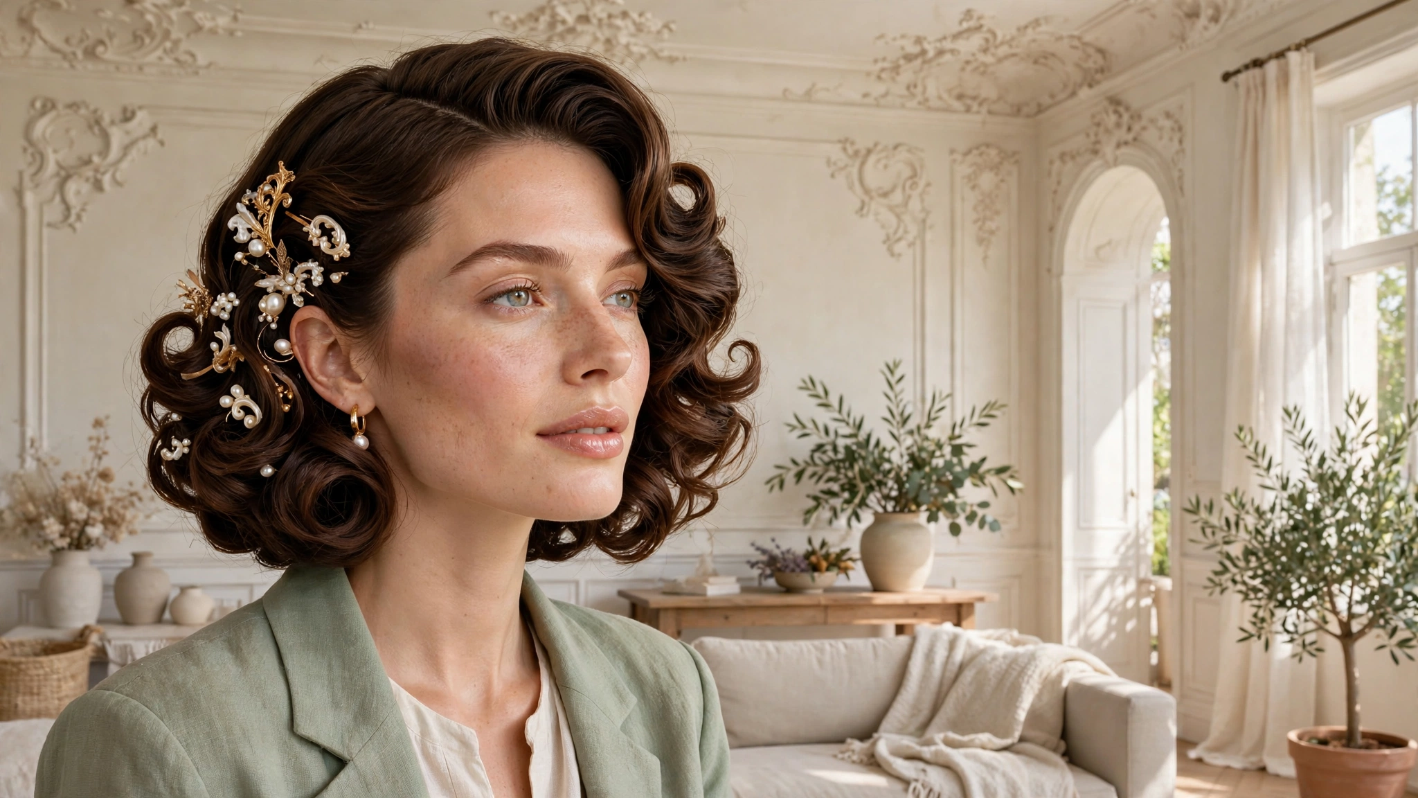 Side-parted Baroque Bob Side-parted Baroque Bob