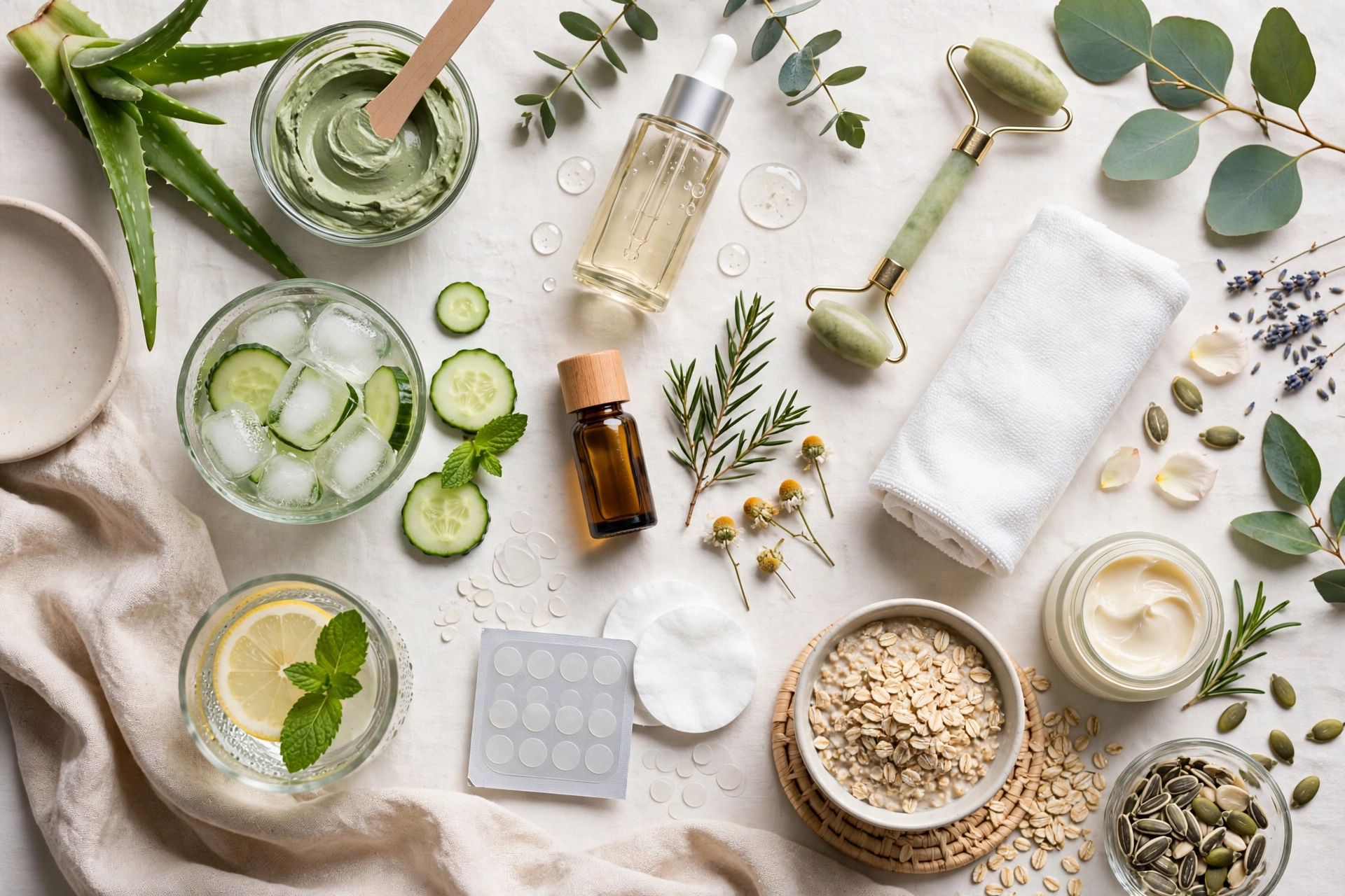 You know that friend who never seems to wash their face, doesn't use any skincare products, and even goes to bed with makeup on, yet somehow never gets pimples, blackheads, or oily skin? It feels so unfair, right? Well, while genetics do play a big part in determining skin condition, it doesn't mean we're stuck with bad skin forever. With the right skincare routine and a bit of patience, most skin issues can be managed quite effectively. We'll share some helpful tips to tackle impurities and improve your skin. How can I improve my skin if it's impure? Check Your Hormone Levels Sometimes, having too many male hormones (androgens) can cause acne. Your family doctor can do a check-up to see if your hormone levels are okay. This is especially important if you have other symptoms like irregular periods or too much hair growth. Get Enough Sleep When you sleep, your body fixes any damage to your skin. So, having a good night's sleep is super important for keeping your skin healthy. Not getting enough sleep can make pimples worse because it causes inflammation in your body. Avoid Dairy Some dairy products, like cow's milk, contain proteins that can raise insulin levels and release more male hormones, which can lead to skin problems. Instead of cow's milk, you can try alternatives like soy, oat, or almond milk. And be careful with protein shakes that have whey in them, they can have the same effect! Use the Right Ingredients If you have oily skin with impurities, certain ingredients can help. Benzoyl peroxide (BPO) is good because it fights bacteria, reduces inflammation, and helps shed dead skin cells. Salicylic acid (a type of beta hydroxy acid or BHA) is also great for mild acne as it exfoliates the skin, controls oil production, and cleans out pores. You can also try products with vitamin A (retinol), vitamin C, niacinamide, zinc, or clay. Cleanse Twice Daily It's important to wash your face every evening to remove dirt and oil. If you have impure or very oily skin, washing your face again in the morning with a gentle cleanser can be helpful. Overnight, oil and dirt can build up on your skin's surface, so a morning cleanse can freshen things up. Change Pillowcases & Towels Often Make sure to change your pillowcases at least two to three times a week. Throughout the night, sweat, oil, makeup residue, and dirt from your hair can collect on your pillow. Changing your facial cleansing towel daily is also a good idea to prevent transferring bacteria and dirt back onto your skin. image............................. Keep Your Hands Off Your Face Try not to touch your face with your fingers too often. Our hands carry a lot of viruses and bacteria that can cause infections and make skin inflammation worse. Use Headphones for Phone Calls Our cell phones can be really dirty because we touch them all the time. In fact, they can have more bacteria than a toilet seat! Instead of putting your phone against your cheek when you talk, use headphones or speaker mode. Clean Your Brushes and Tools Make sure to clean your makeup brushes regularly. Powder brushes should be washed twice a week with a mild shampoo, while beauty blenders should be cleaned after each use. You can also boil sponges every now and then to kill bacteria. Avoid Alcohol Alcohol can dry out your skin, increase oil production, and lead to more pimples and irritation. So, it's best to avoid it if you want healthier skin. If you've ever tried cutting back on alcohol, you might have noticed your skin looking better and feeling fresher! You know that friend who never seems to wash their face, doesn't use any skincare products, and even goes to bed with makeup on, yet somehow never gets pimples, blackheads, or oily skin? It feels so unfair, right? Well, while genetics do play a big part in determining skin condition, it doesn't mean we're stuck with bad skin forever. With the right skincare routine and a bit of patience, most skin issues can be managed quite effectively. We'll share some helpful tips to tackle impurities and improve your skin. How can I improve my skin if it's impure? Check Your Hormone Levels Sometimes, having too many male hormones (androgens) can cause acne. Your family doctor can do a check-up to see if your hormone levels are okay. This is especially important if you have other symptoms like irregular periods or too much hair growth. Get Enough Sleep When you sleep, your body fixes any damage to your skin. So, having a good night's sleep is super important for keeping your skin healthy. Not getting enough sleep can make pimples worse because it causes inflammation in your body. Avoid Dairy Some dairy products, like cow's milk, contain proteins that can raise insulin levels and release more male hormones, which can lead to skin problems. Instead of cow's milk, you can try alternatives like soy, oat, or almond milk. And be careful with protein shakes that have whey in them, they can have the same effect! Use the Right Ingredients If you have oily skin with impurities, certain ingredients can help. Benzoyl peroxide (BPO) is good because it fights bacteria, reduces inflammation, and helps shed dead skin cells. Salicylic acid (a type of beta hydroxy acid or BHA) is also great for mild acne as it exfoliates the skin, controls oil production, and cleans out pores. You can also try products with vitamin A (retinol), vitamin C, niacinamide, zinc, or clay. Cleanse Twice Daily It's important to wash your face every evening to remove dirt and oil. If you have impure or very oily skin, washing your face again in the morning with a gentle cleanser can be helpful. Overnight, oil and dirt can build up on your skin's surface, so a morning cleanse can freshen things up. Change Pillowcases & Towels Often Make sure to change your pillowcases at least two to three times a week. Throughout the night, sweat, oil, makeup residue, and dirt from your hair can collect on your pillow. Changing your facial cleansing towel daily is also a good idea to prevent transferring bacteria and dirt back onto your skin. image............................. Keep Your Hands Off Your Face Try not to touch your face with your fingers too often. Our hands carry a lot of viruses and bacteria that can cause infections and make skin inflammation worse. Use Headphones for Phone Calls Our cell phones can be really dirty because we touch them all the time. In fact, they can have more bacteria than a toilet seat! Instead of putting your phone against your cheek when you talk, use headphones or speaker mode. Clean Your Brushes and Tools Make sure to clean your makeup brushes regularly. Powder brushes should be washed twice a week with a mild shampoo, while beauty blenders should be cleaned after each use. You can also boil sponges every now and then to kill bacteria. Avoid Alcohol Alcohol can dry out your skin, increase oil production, and lead to more pimples and irritation. So, it's best to avoid it if you want healthier skin. If you've ever tried cutting back on alcohol, you might have noticed your skin looking better and feeling fresher!